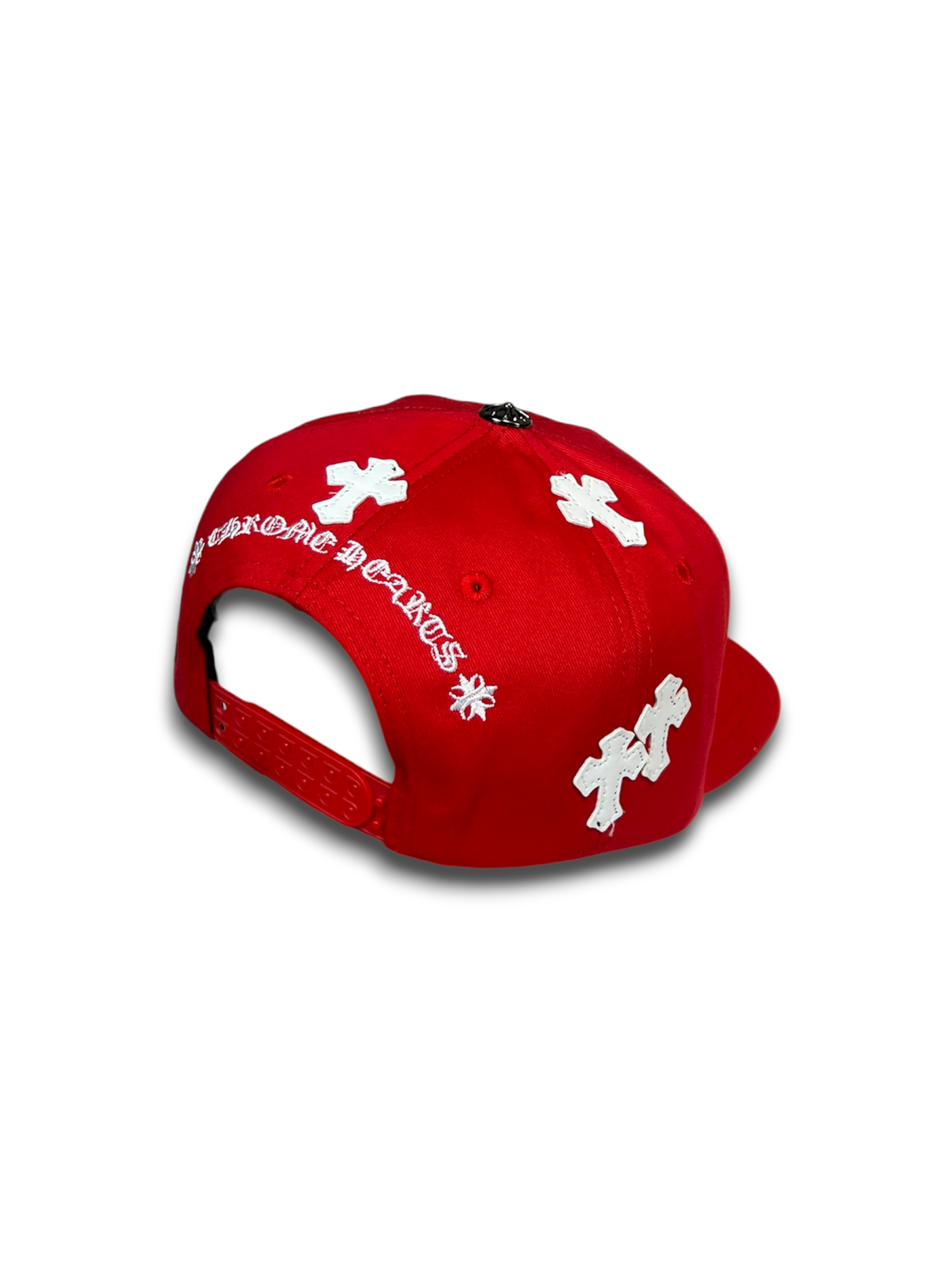 CHROME HEARTS "TRIPLE CROSS" RED