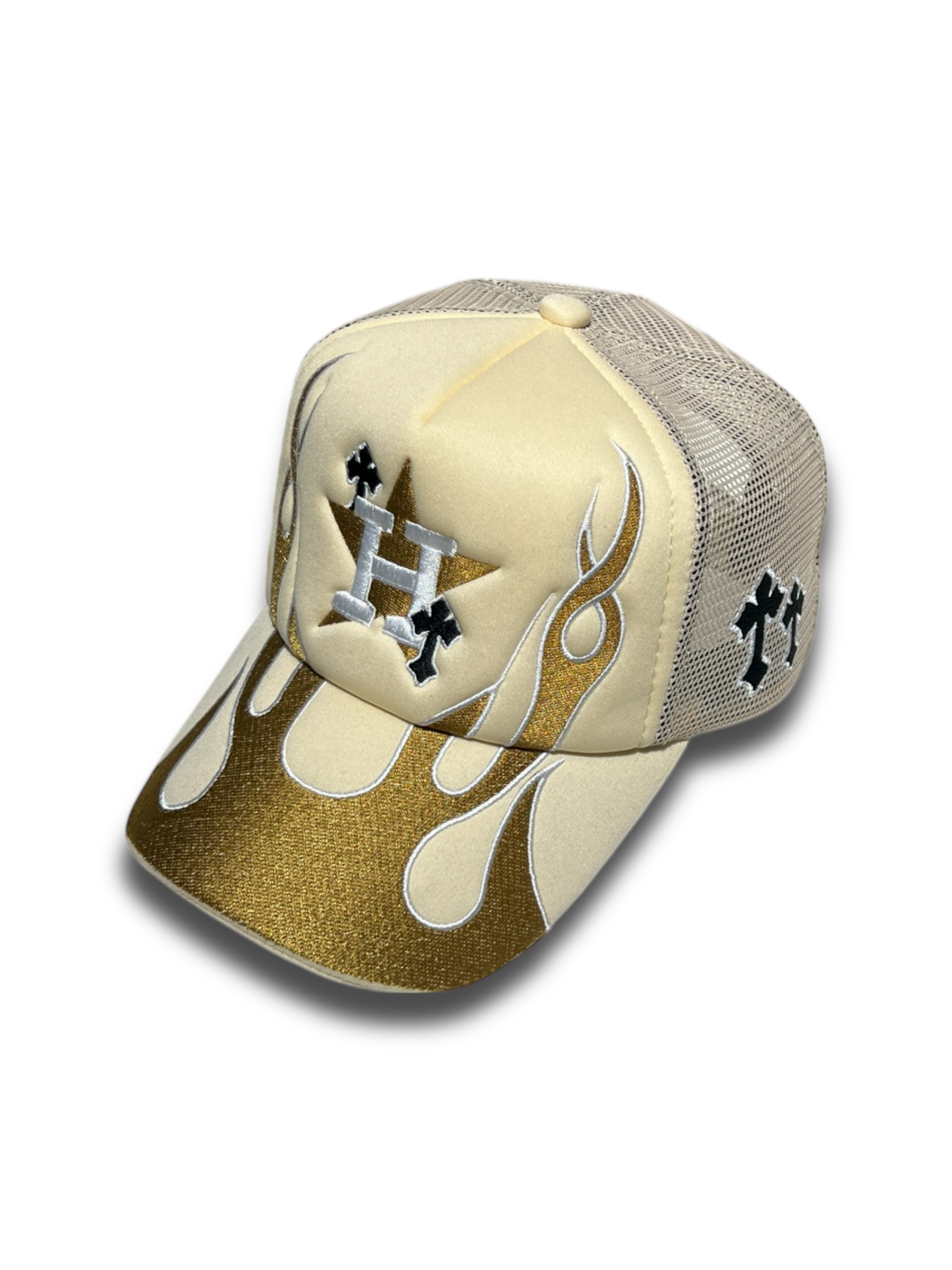 HOUSTON “CROSS FLAMES” KHAKI