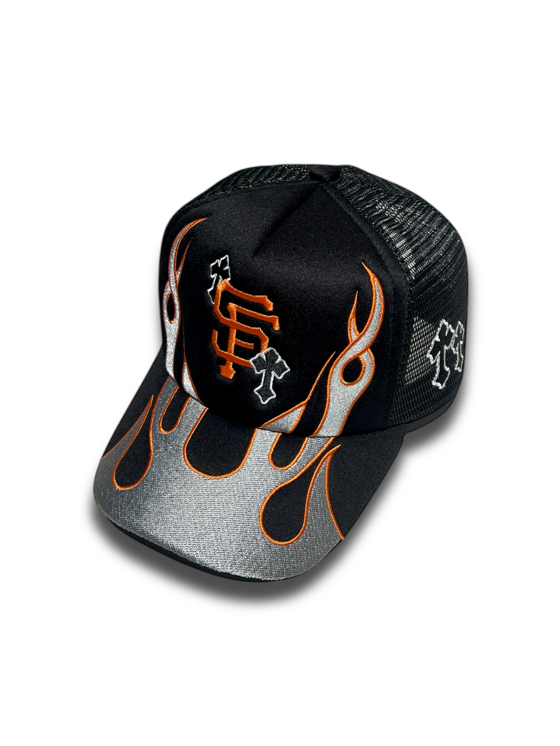 SAN FRANCISCO “CROSS FLAMES” BLACK