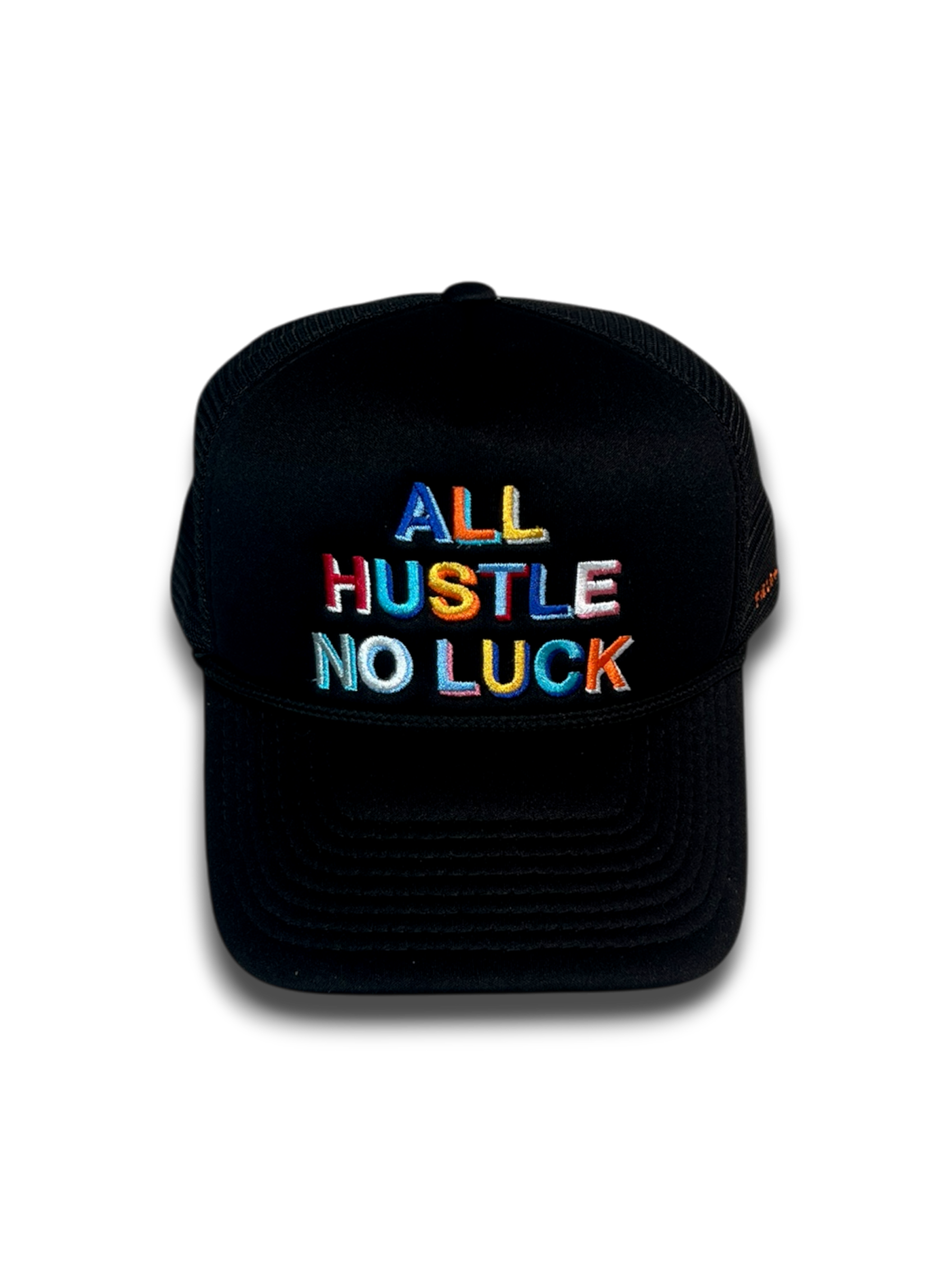 ALL HUSTLE NO LUCK "FIELD GRADE" BLACK