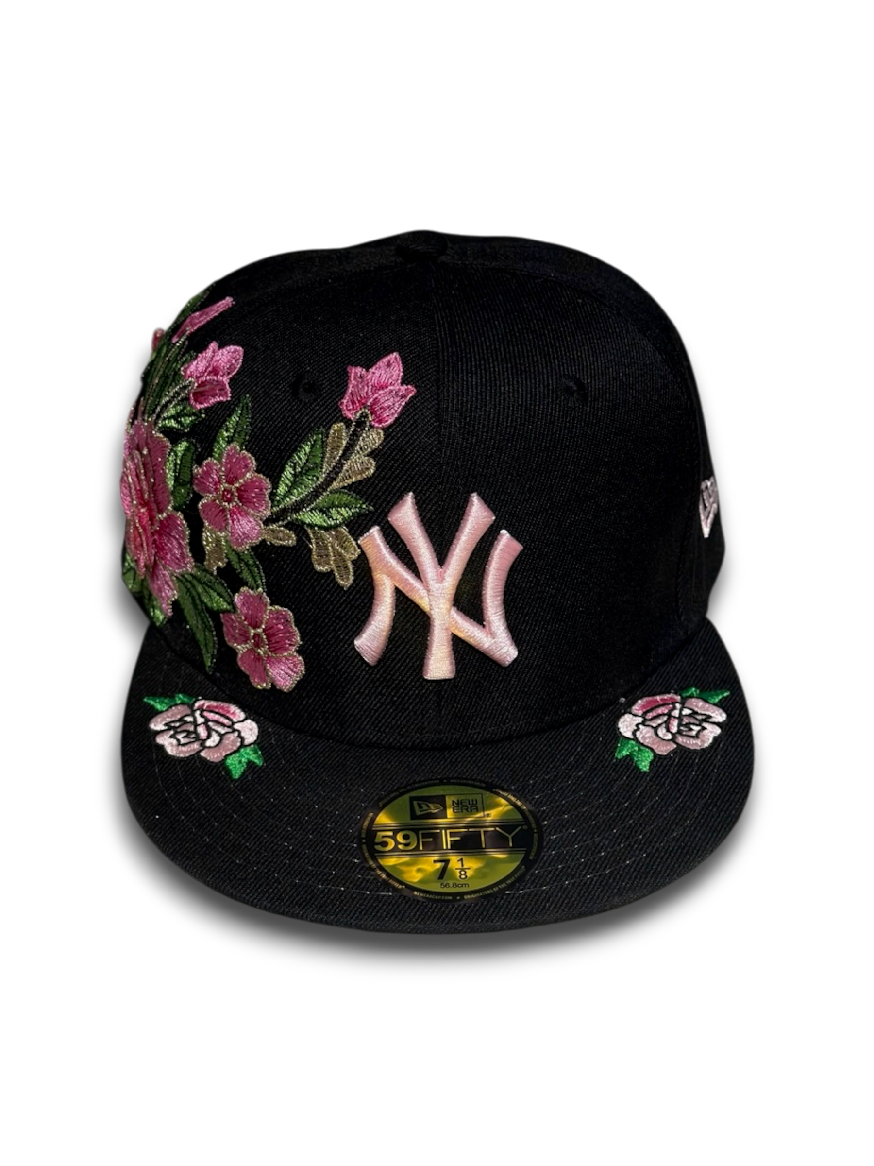 NEW YORK “FLOWER” BLACK/PINK