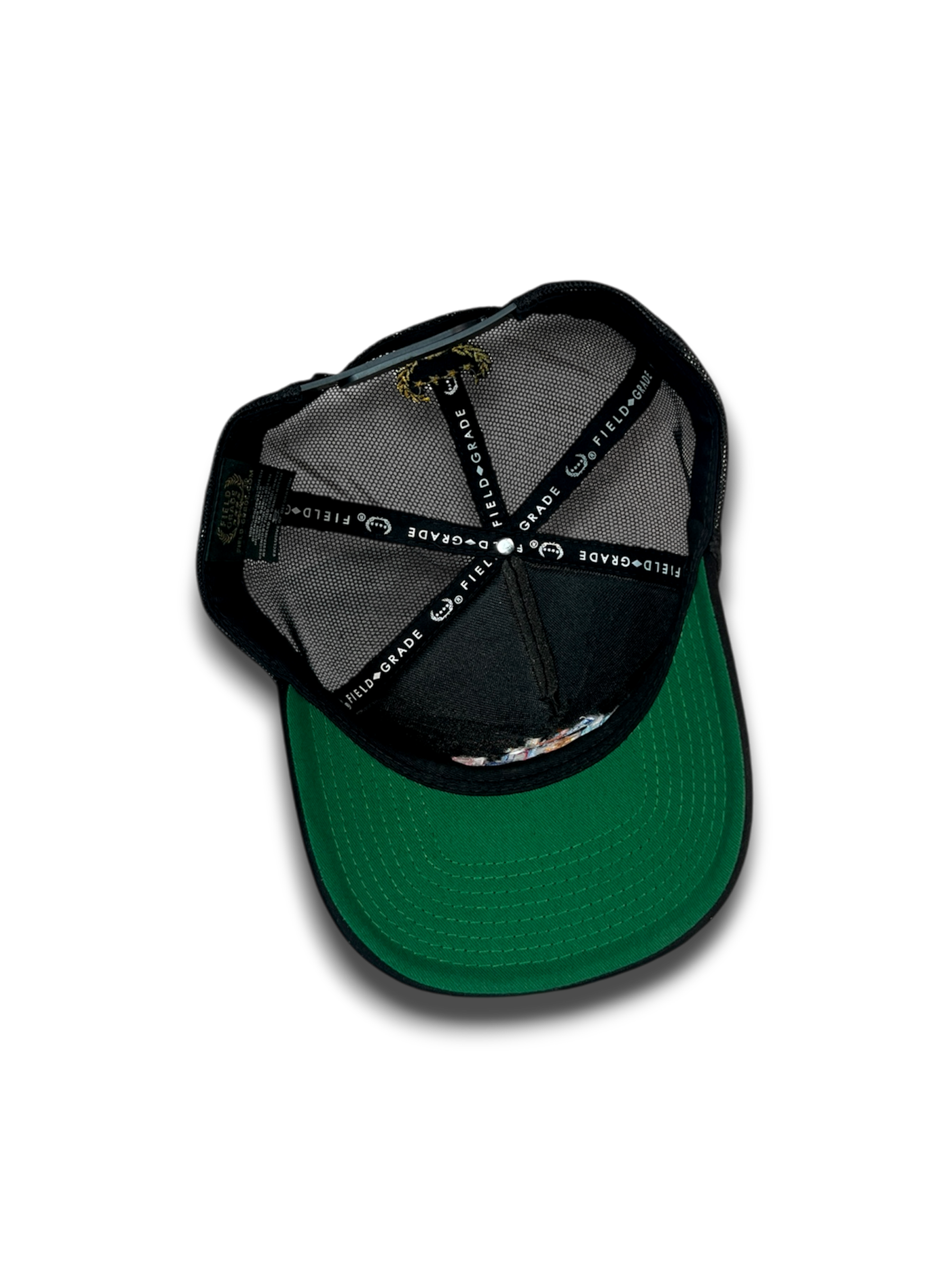 ALL HUSTLE NO LUCK "FIELD GRADE" BLACK