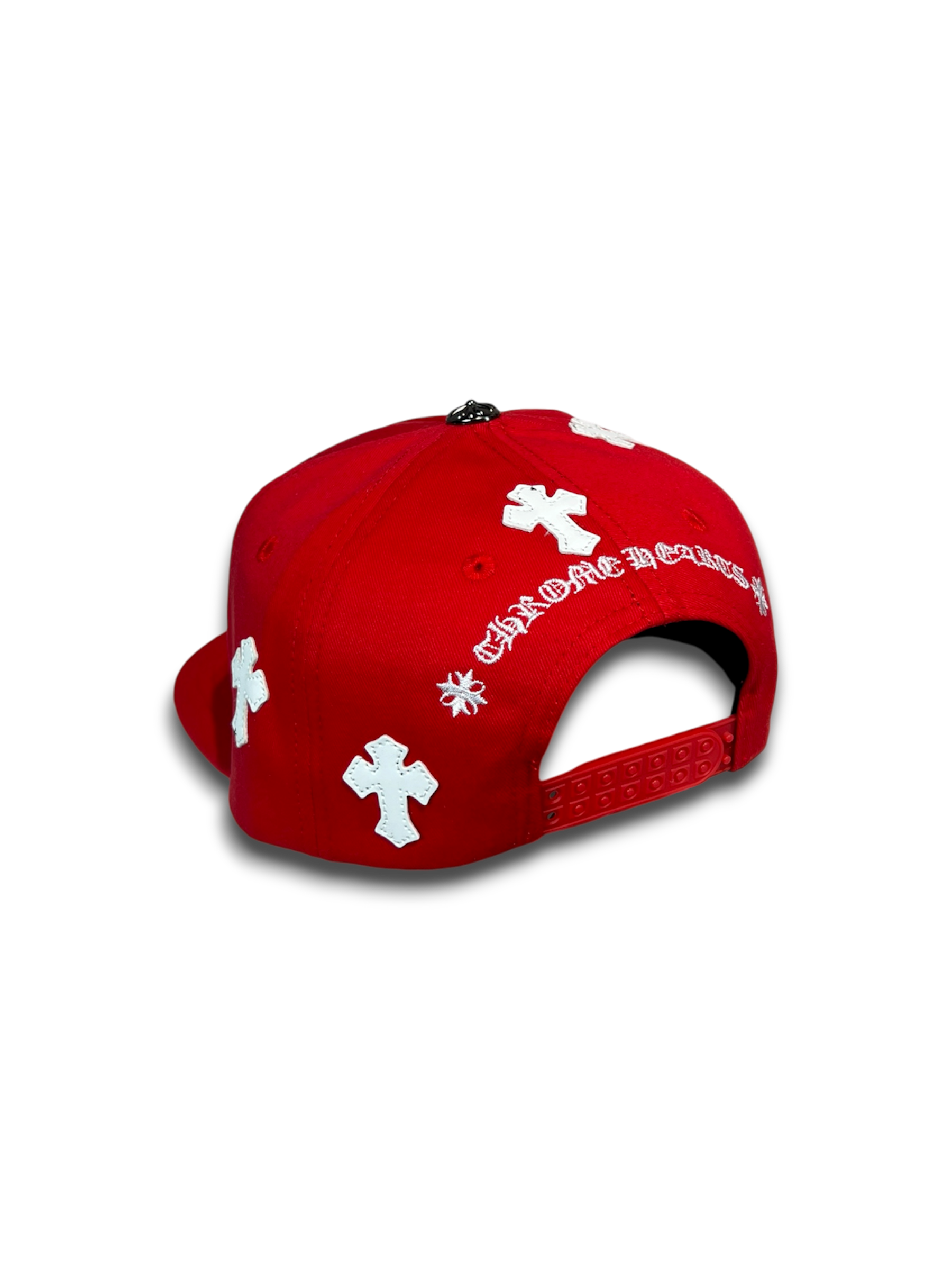CHROME HEARTS "TRIPLE CROSS" RED