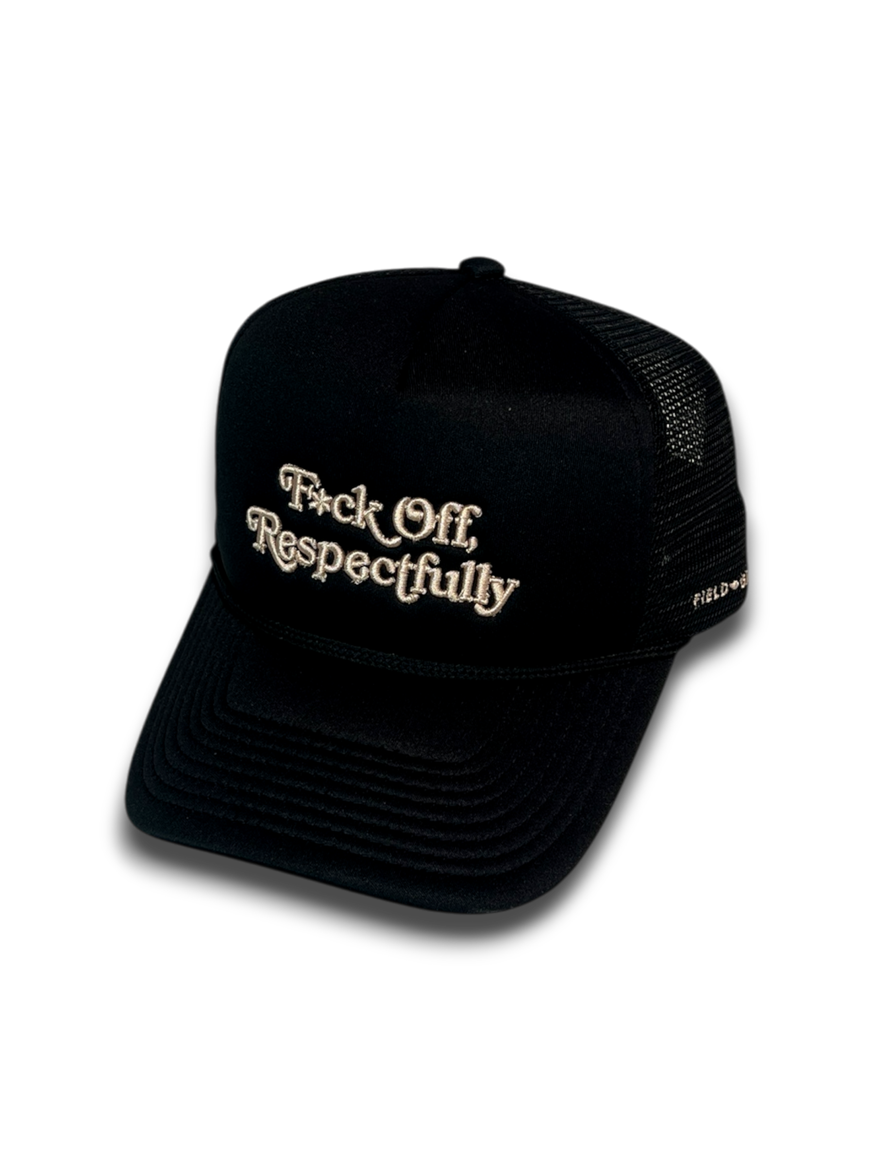 FUCK OFF RESPECTFULLY "FIELDGRADE" BLACK
