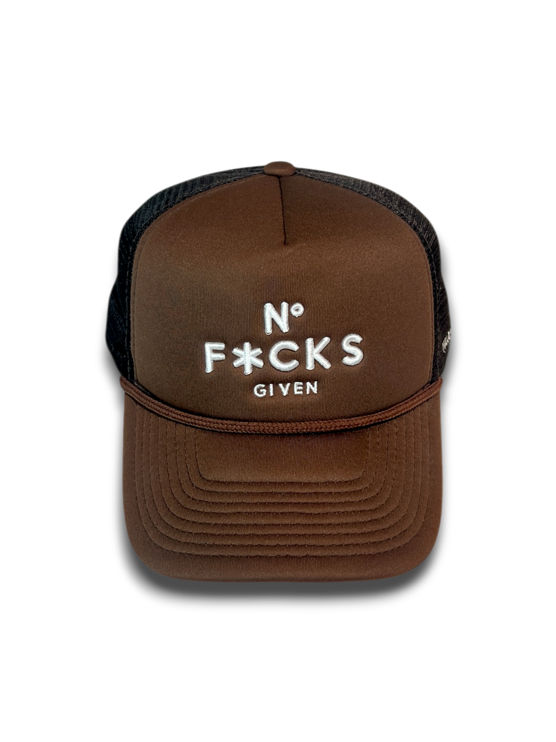 NO FUCKS GIVEN "FIELDGRADE" BROWN