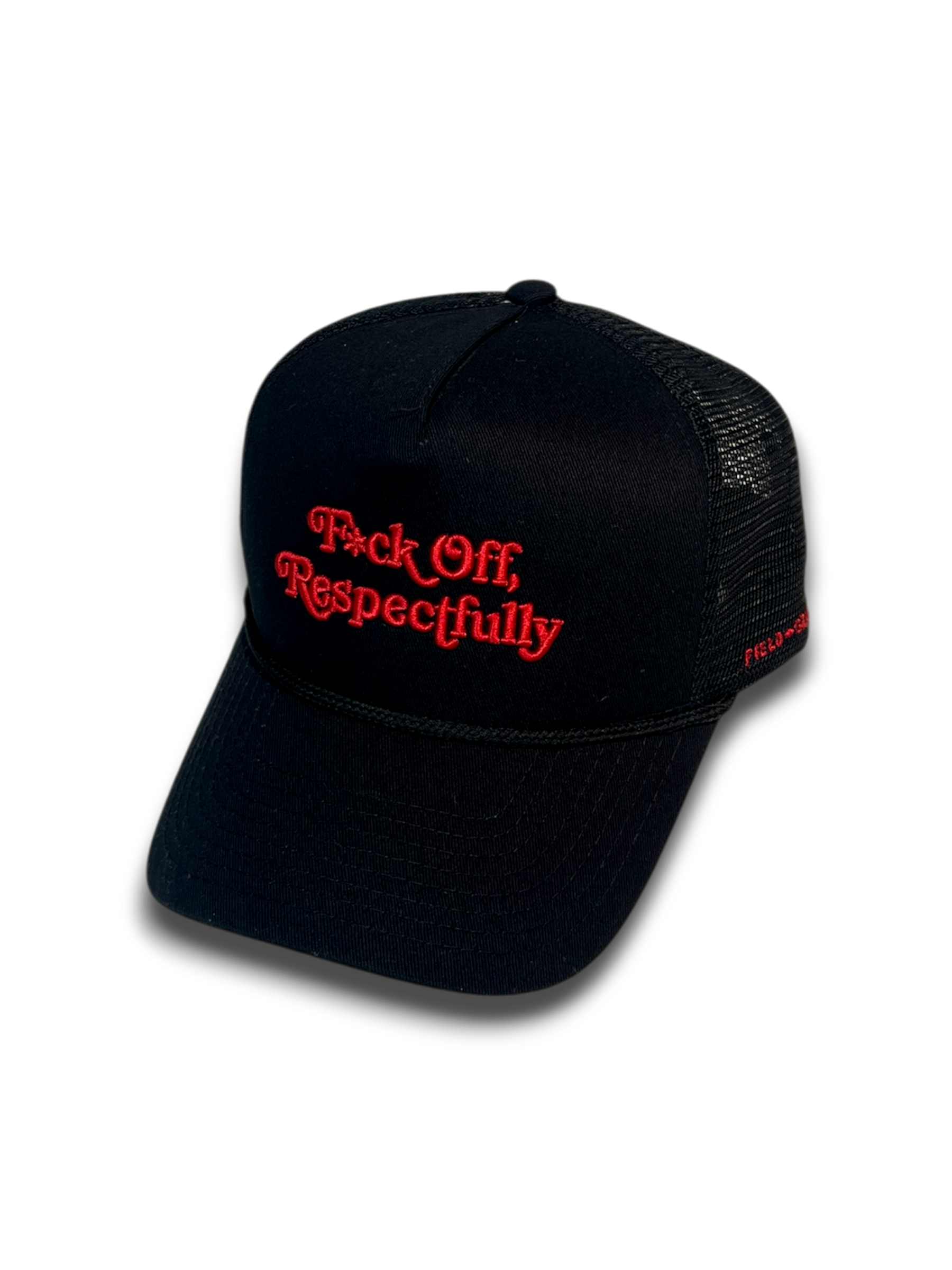 FUCK OFF RESPECTFULLY "FIELDGRADE" BLACK