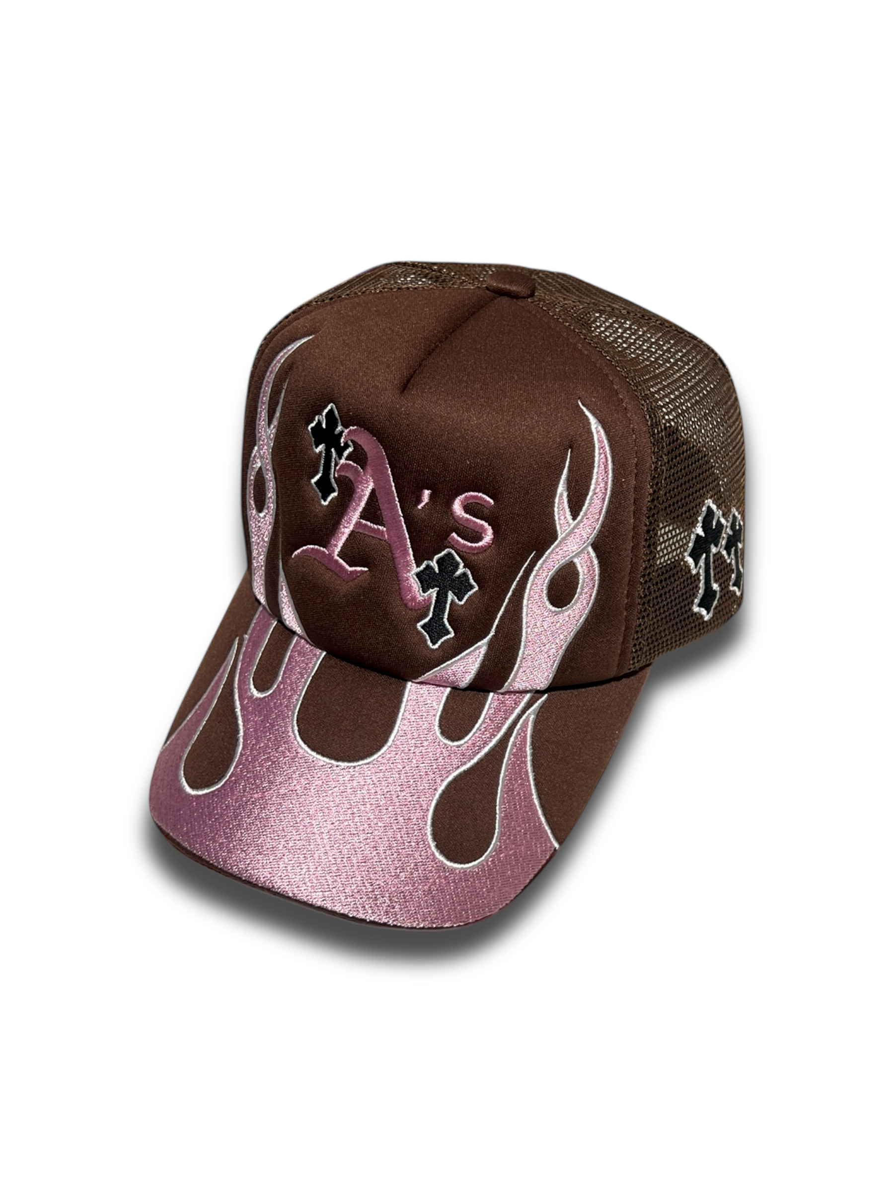 ATHLETIC’S “CROSS FLAMES” BROWN