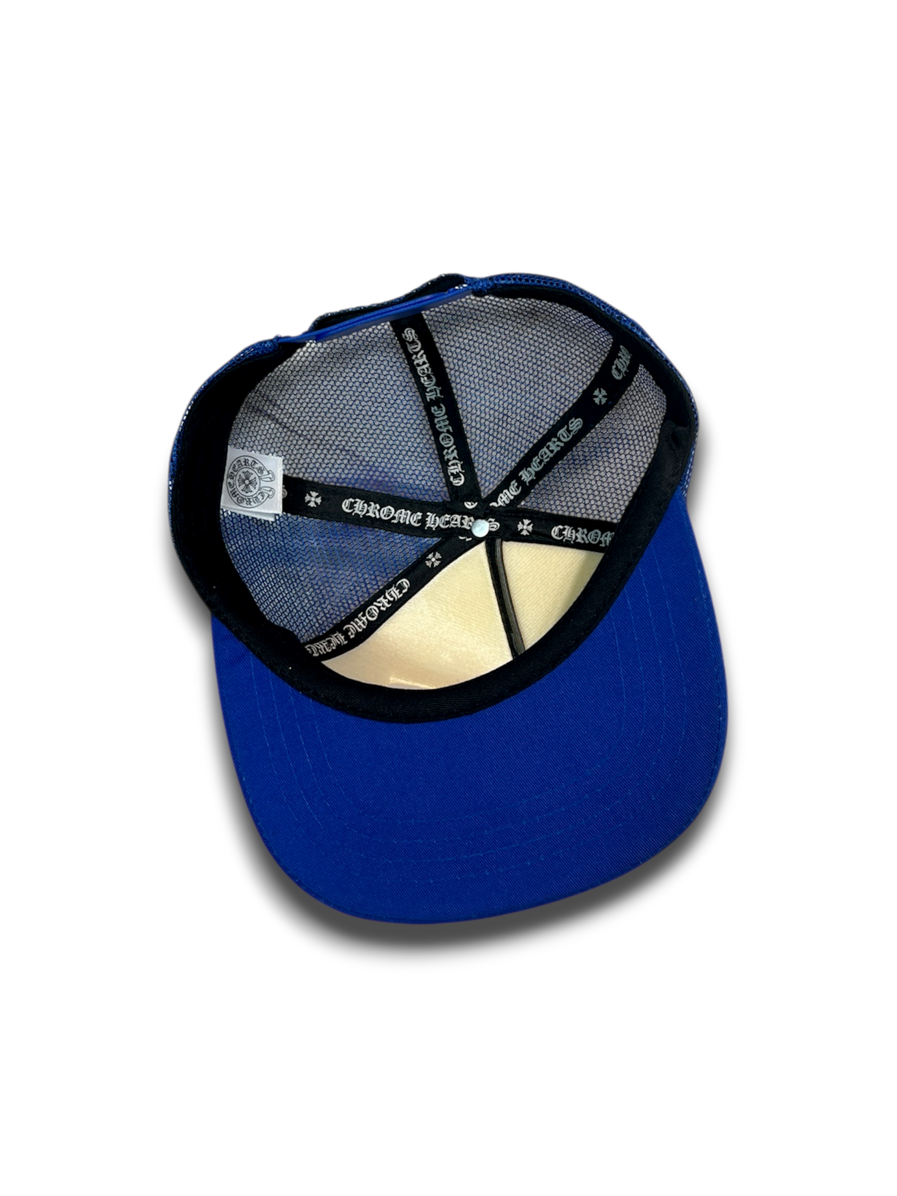 CHROME HEARTS "CH" WHITE BLUE