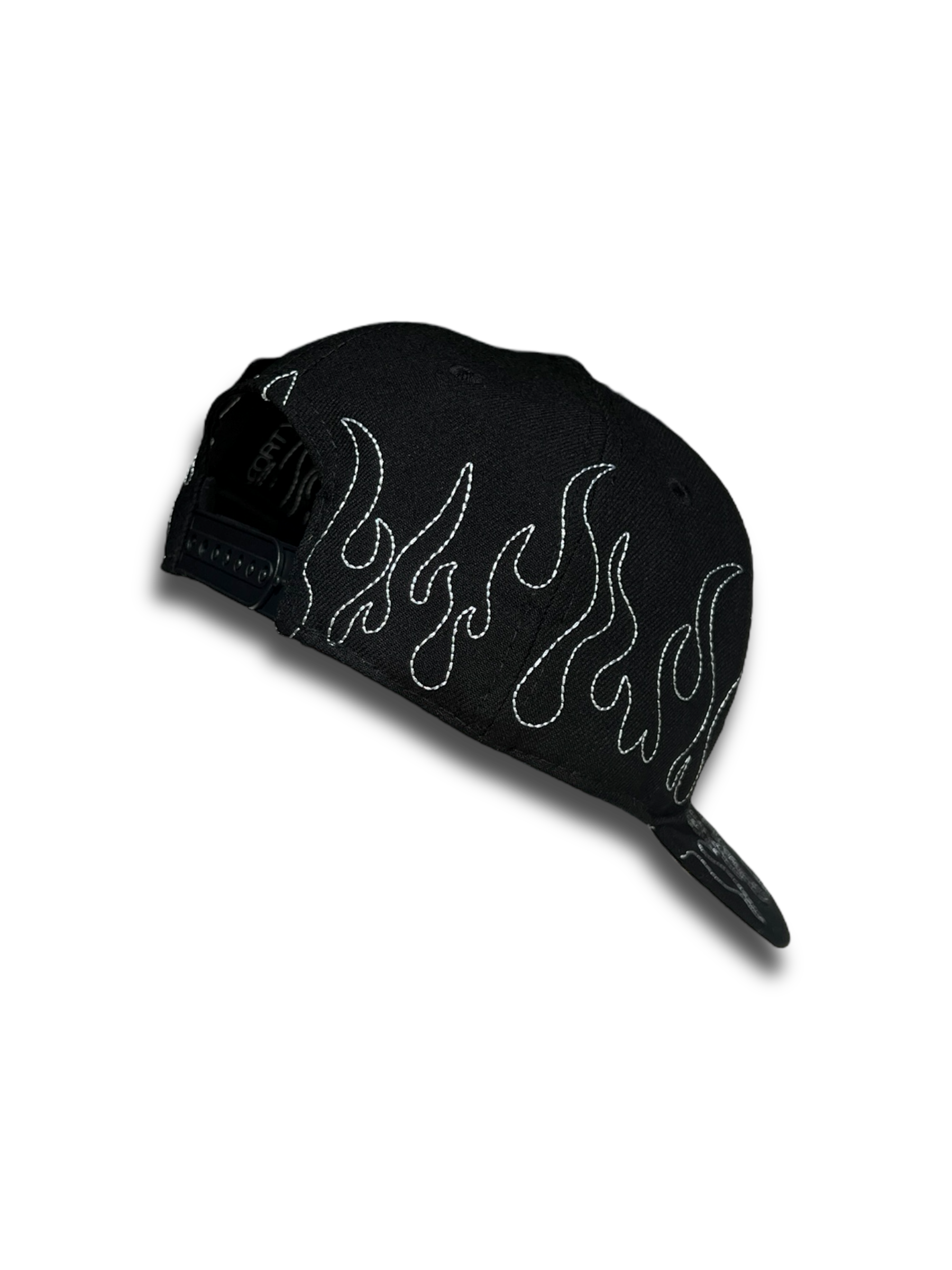 LOS ANGELES “FLAMES OUTLINE” BLACK