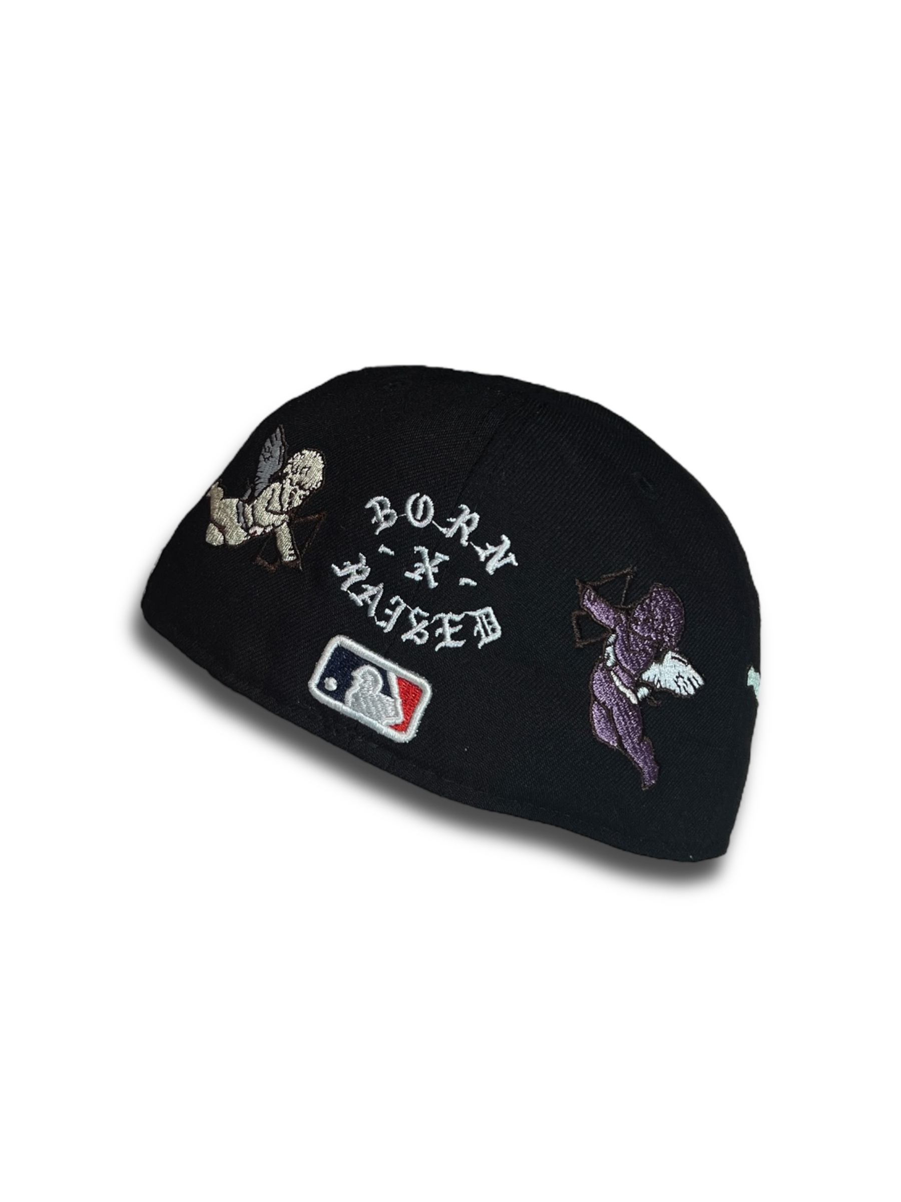 LOS ANGELES ANGELS “BORN X RAISED” BLACK