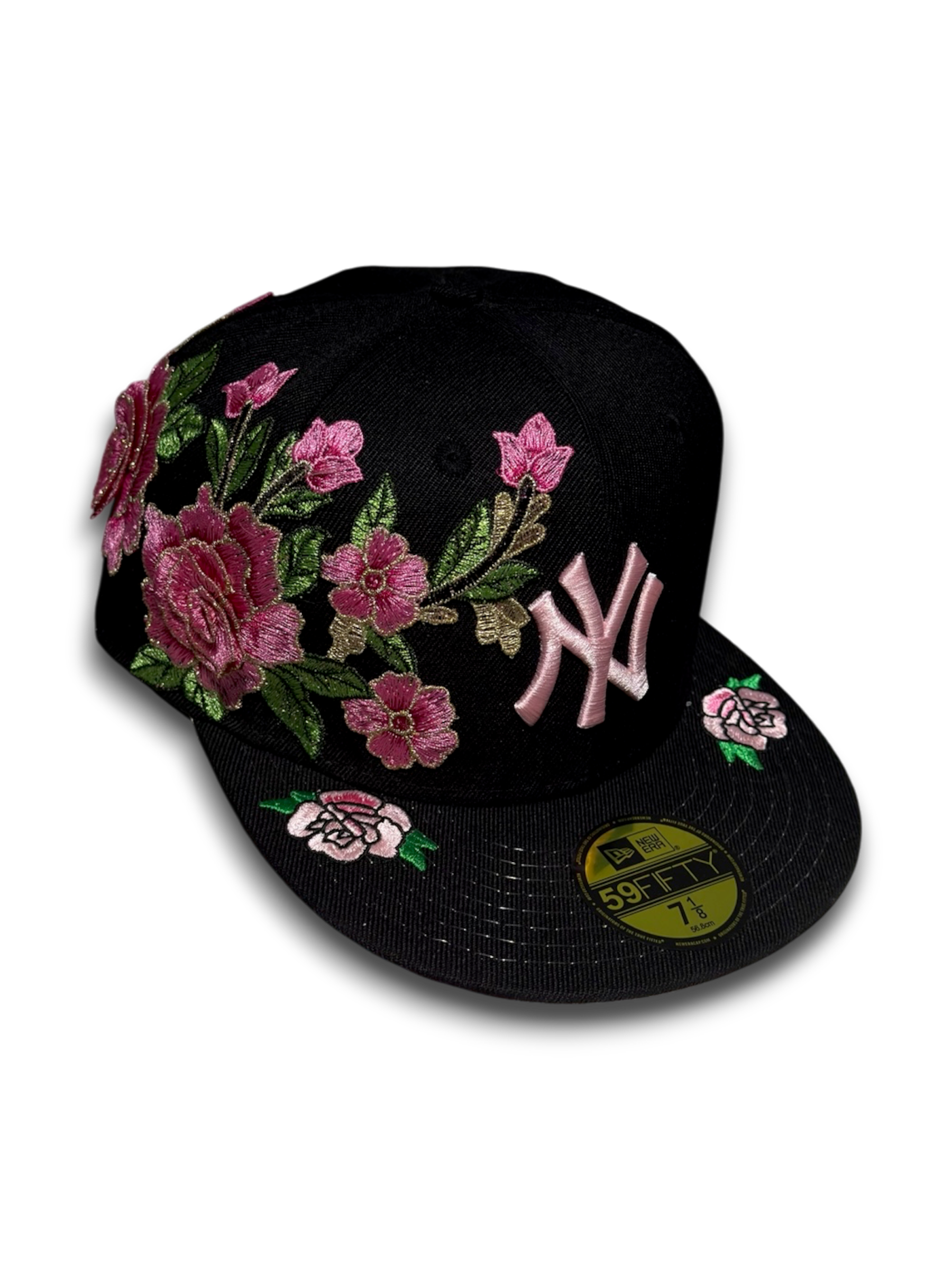 NEW YORK “FLOWER” BLACK/PINK