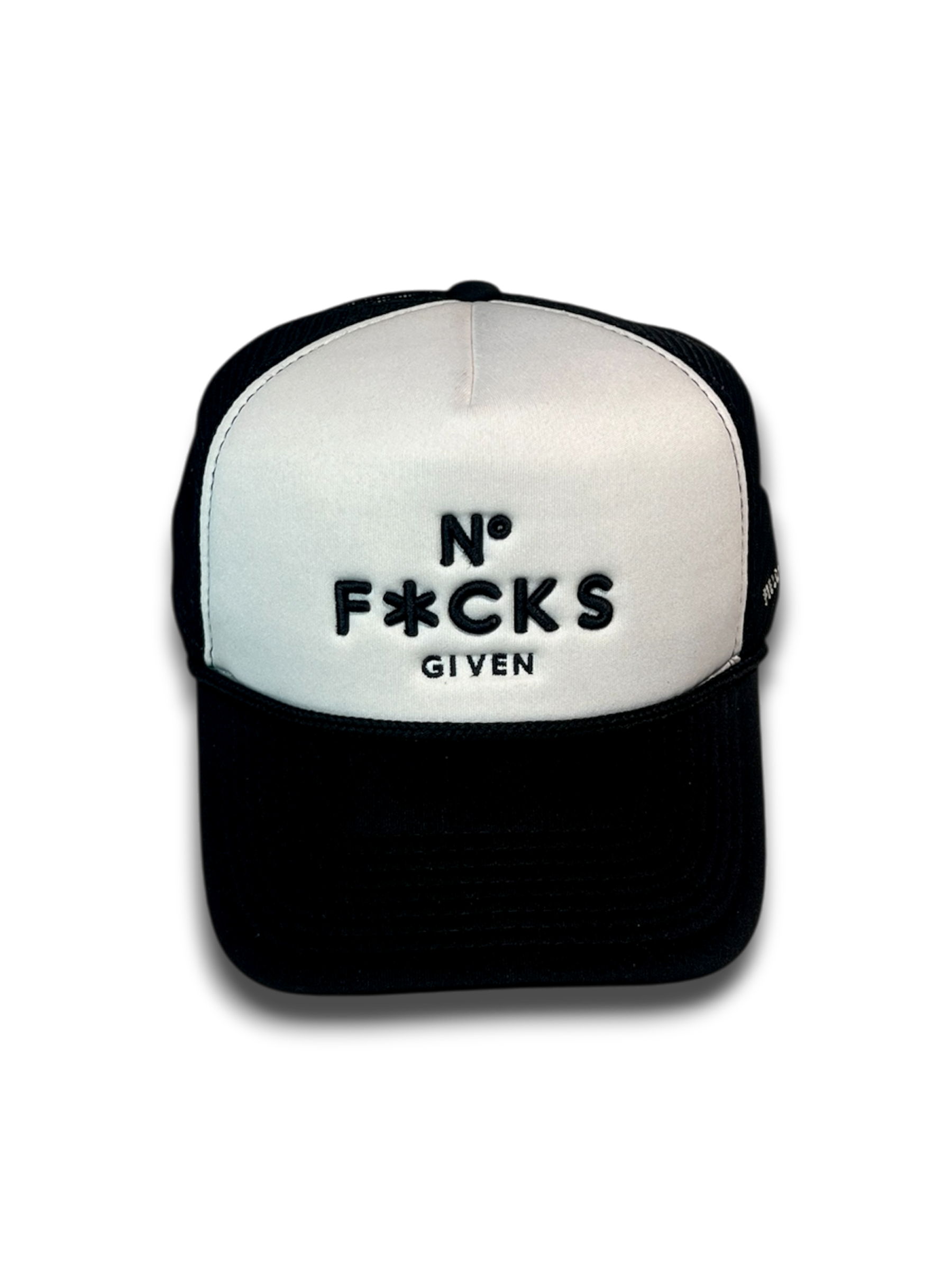 NO FUCKS GIVEN "FIELDGRADE" WHITE/BLACK